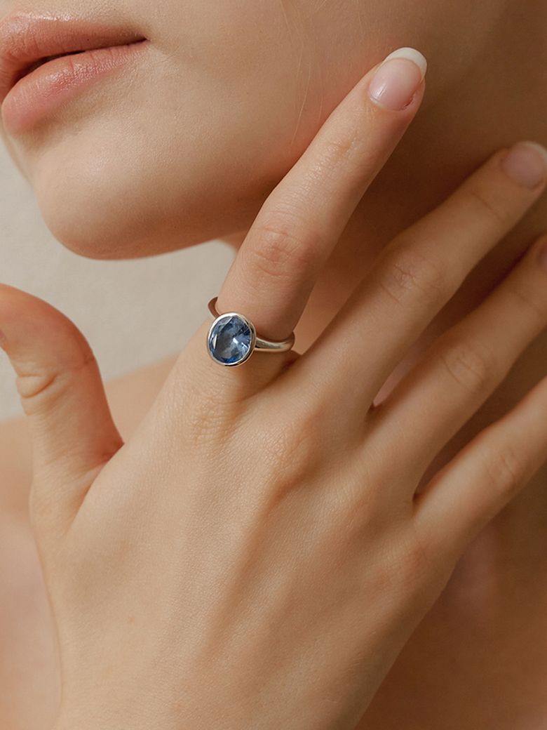 Pebble Stone R_Silver
