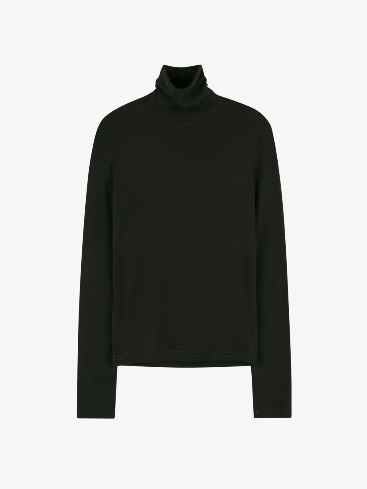 로시로우(LOSSYROW) Lossy Turtle Neck Pola Knit Deep khaki