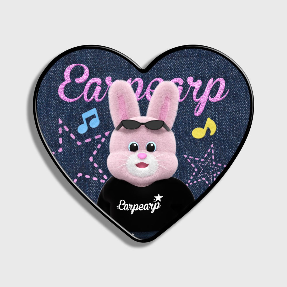 어프어프(EARPEARP) DENIM BANA-NAVY(하트톡)