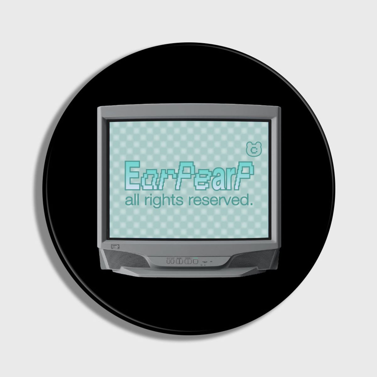 어프어프(EARPEARP) RETRO MONITOR-BLACK(스마트톡)