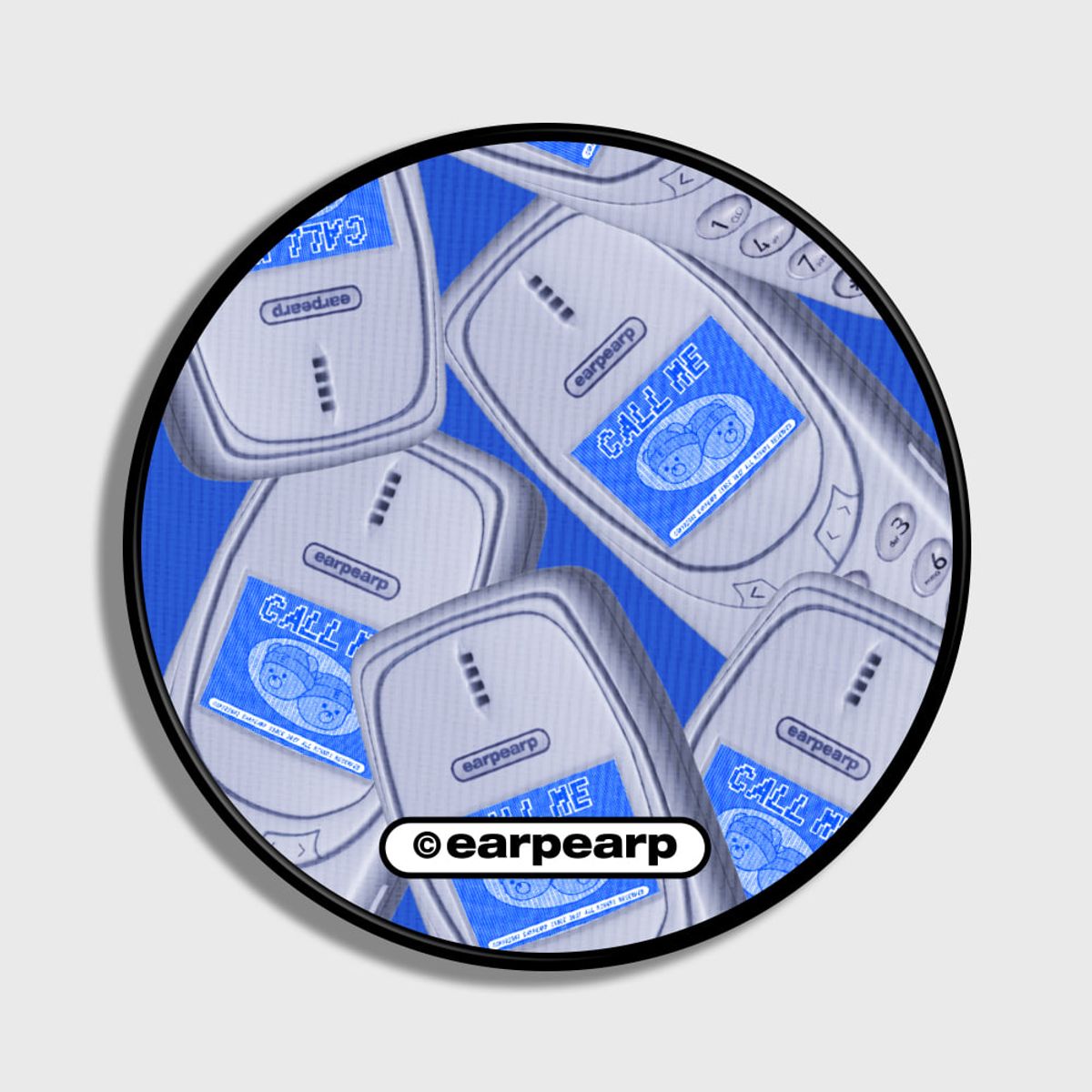 어프어프(EARPEARP) RETRO CELLPHONE-BLUE(스마트톡)