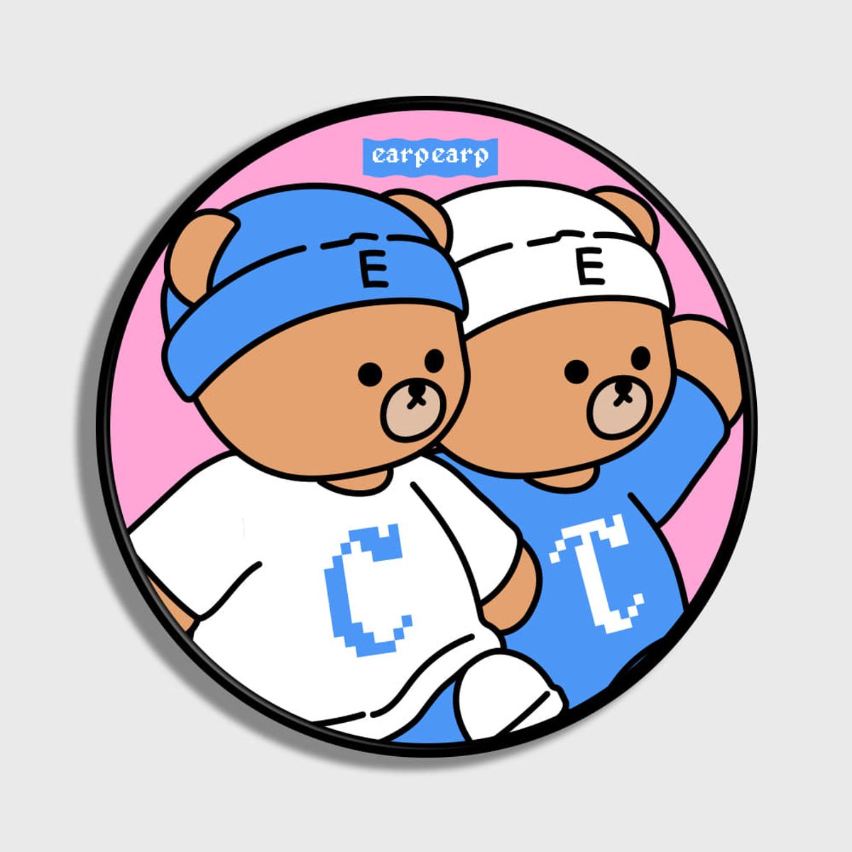 어프어프(EARPEARP) TOGETHER COB AND TOBI-PINK(스마트톡)