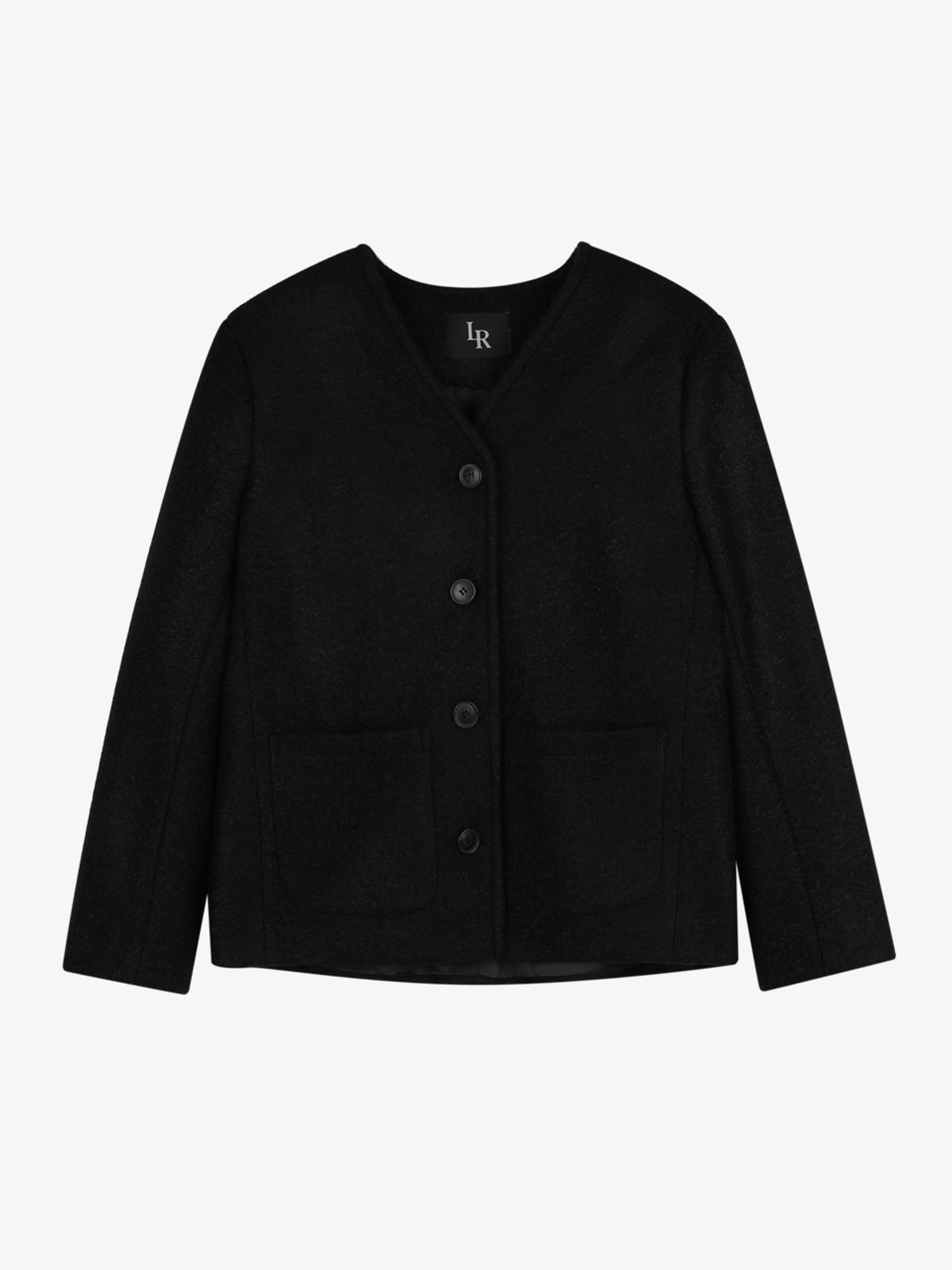 로시로우(LOSSYROW) LR Single Terry Jacket Black