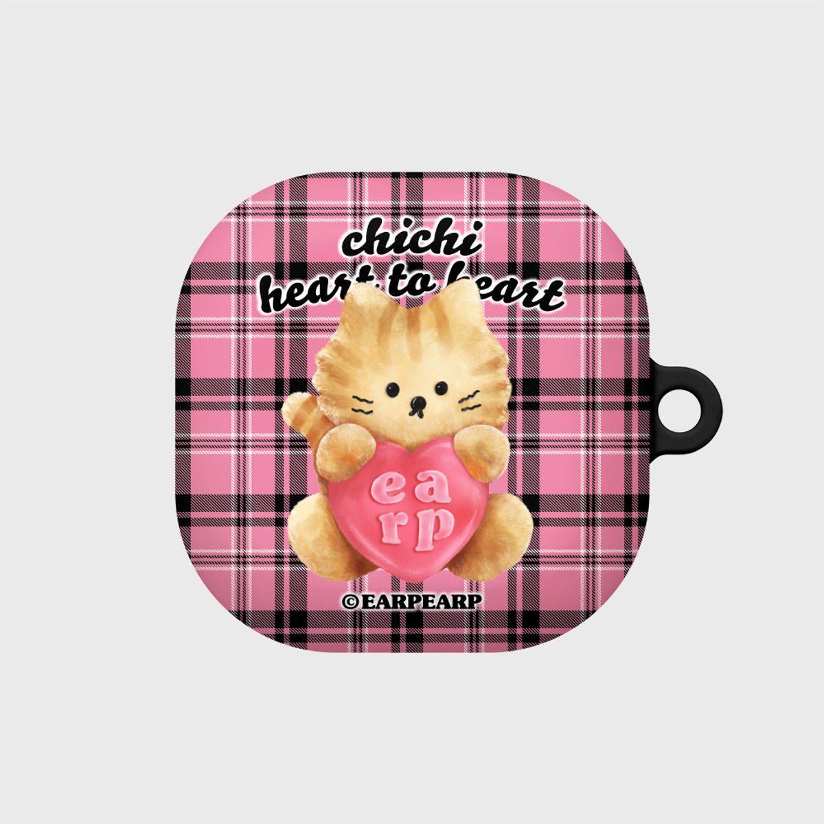 어프어프(EARPEARP) HEART CHEESE CHICHI-PINK(버즈-하드)