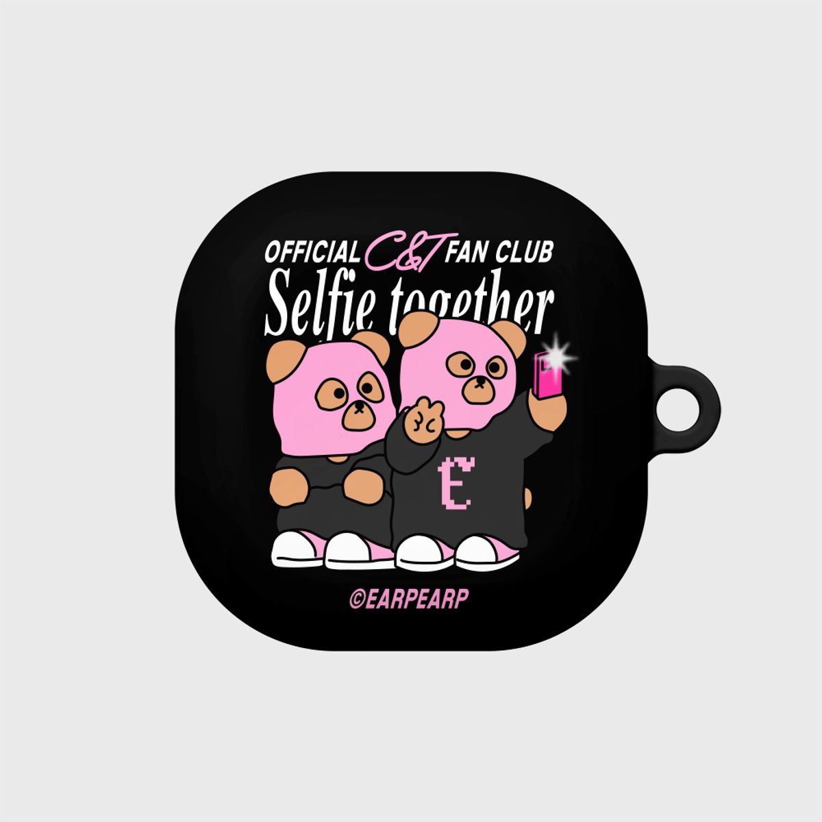 어프어프(EARPEARP) SELFIE TOGETHER-BLACK(버즈-하드)