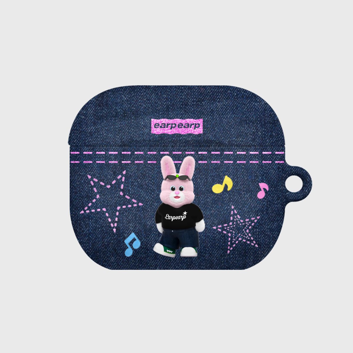 어프어프(EARPEARP) DENIM BANA-NAVY(에어팟3-하드)