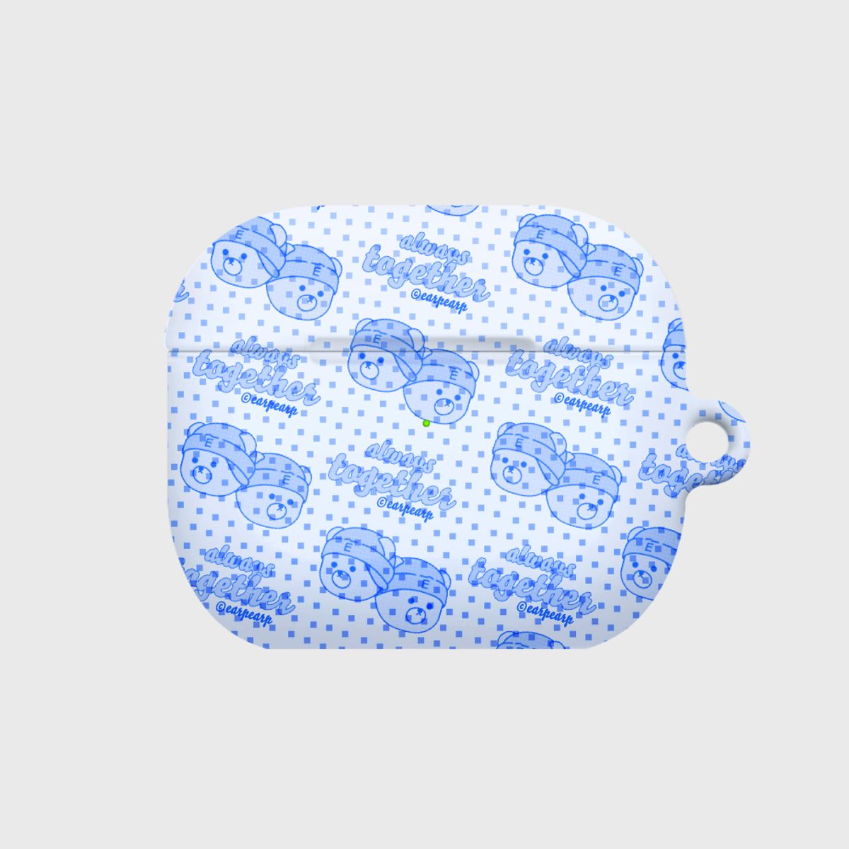 어프어프(EARPEARP) COB AND TOBI FACE PATTERN-BLUE(에어팟3-하드)