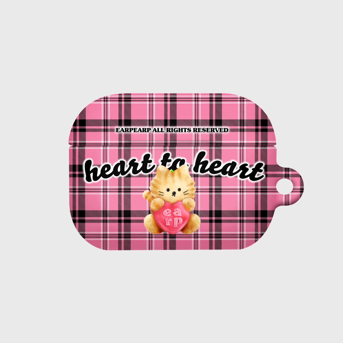 어프어프(EARPEARP) HEART CHEESE CHICHI-PINK(에어팟프로-하드)