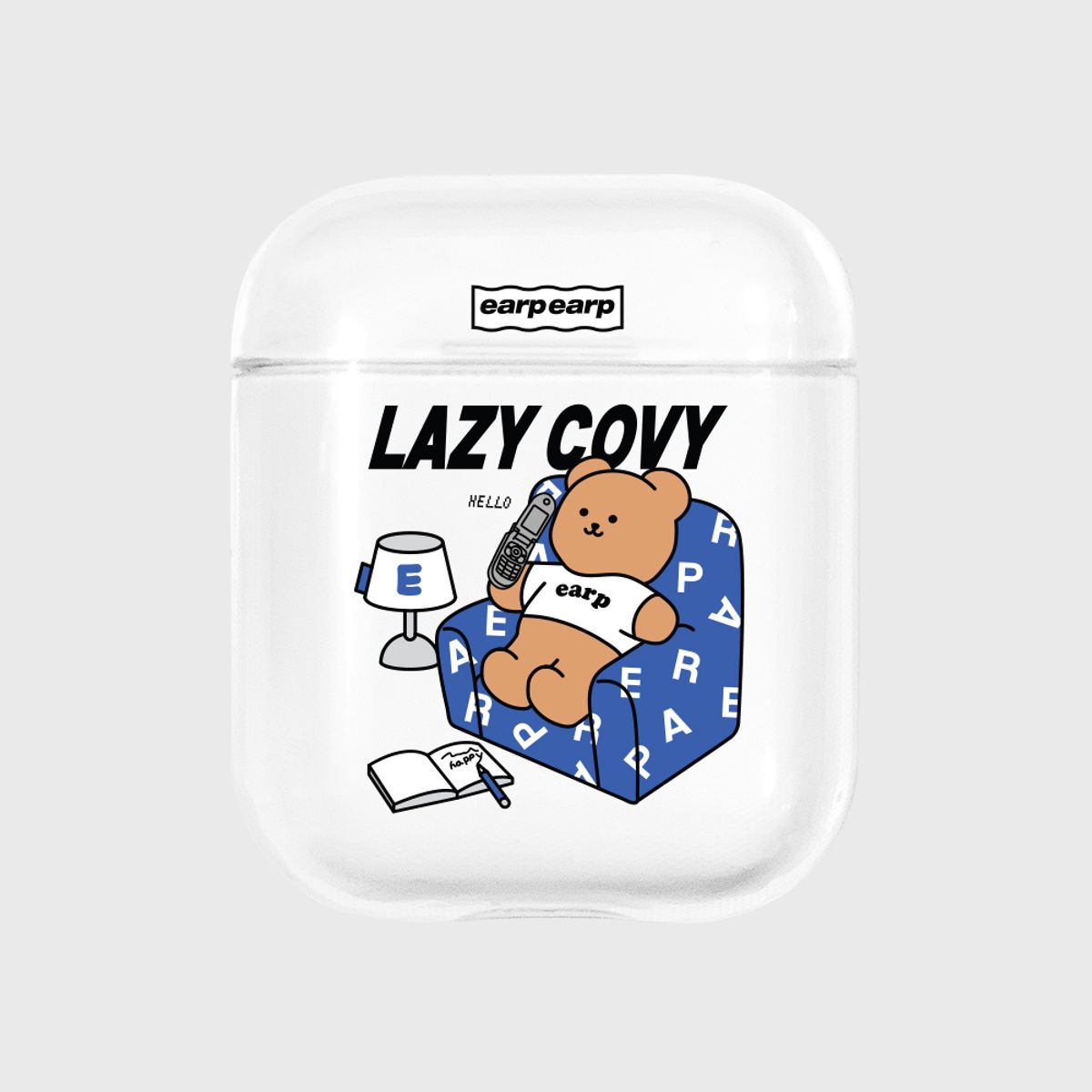 어프어프(EARPEARP) LAZY COVY(에어팟-클리어)