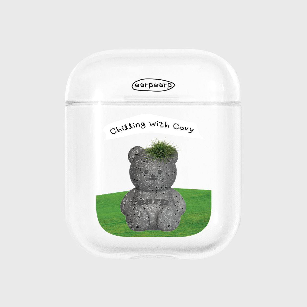 어프어프(EARPEARP) STONE MOSS COVY(에어팟-클리어)