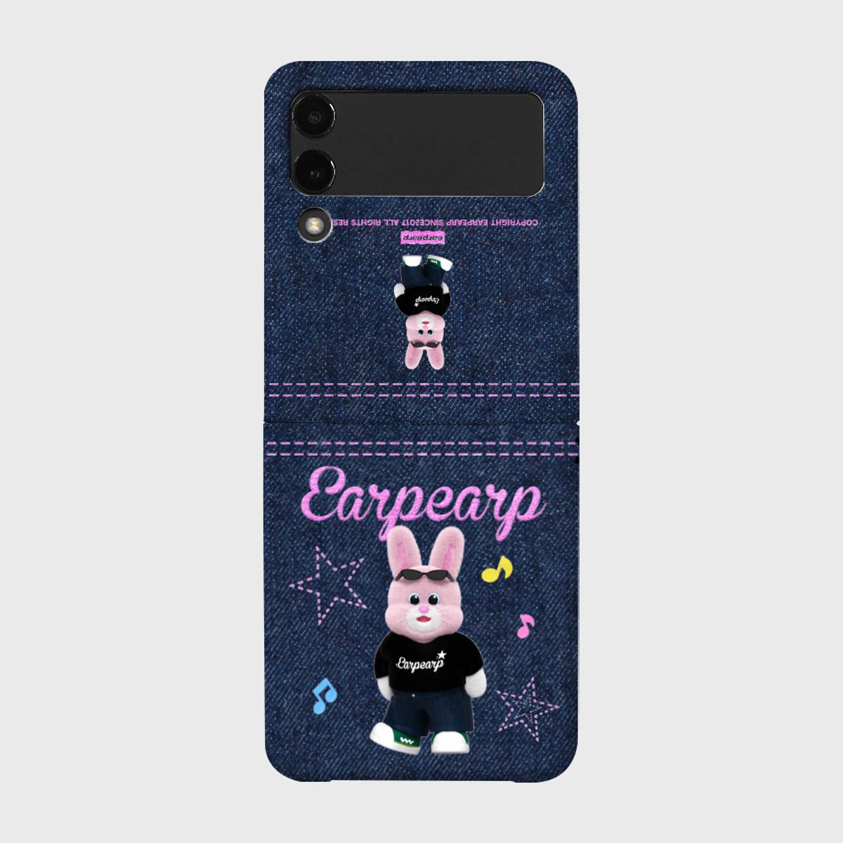 어프어프(EARPEARP) DENIM BANA-NAVY(Z플립-하드)