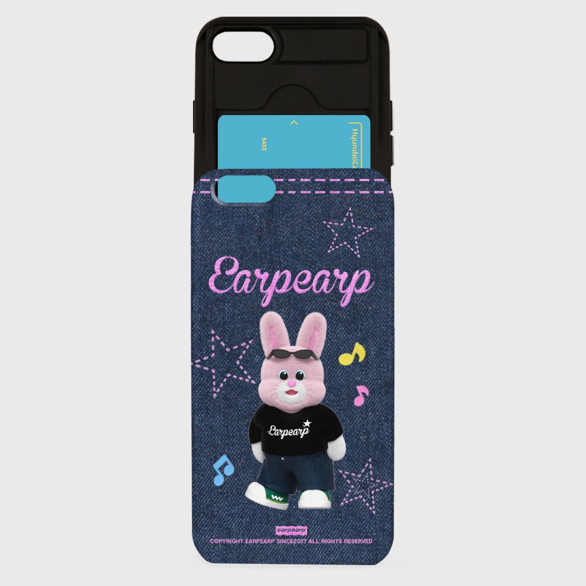 어프어프(EARPEARP) DENIM BANA-NAVY(슬라이드)