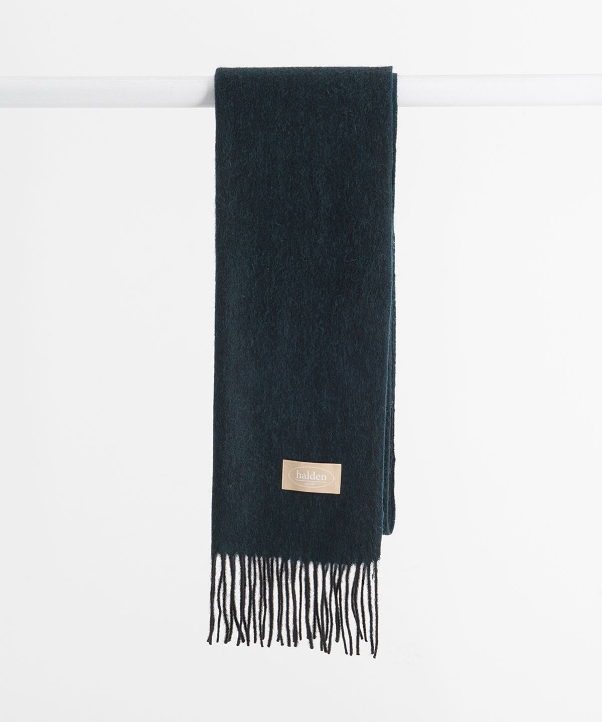 할렌(HALDEN) two tone cashmere muffler (M001_dark green)