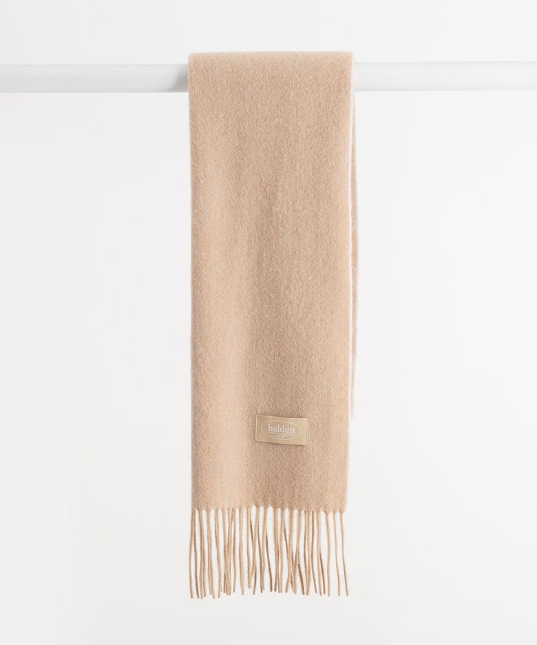 two tone cashmere muffler (M001_beige)