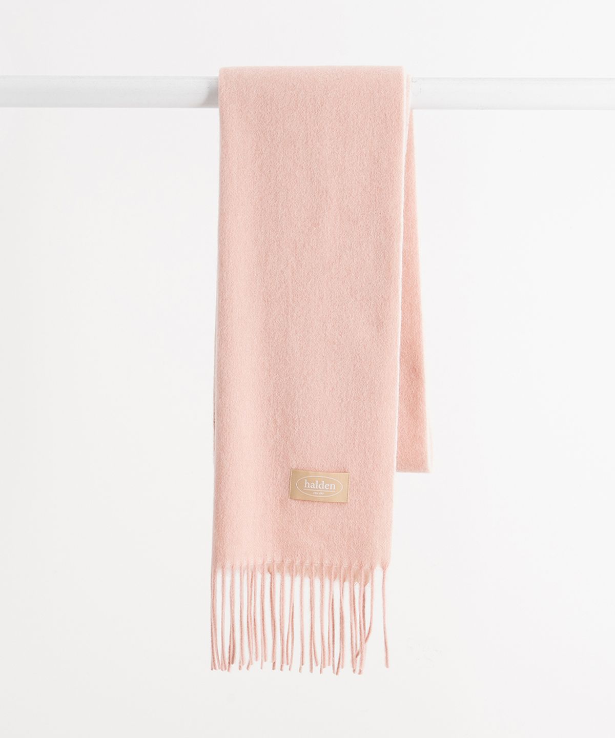 할렌(HALDEN) two tone cashmere muffler (M001_light pink)