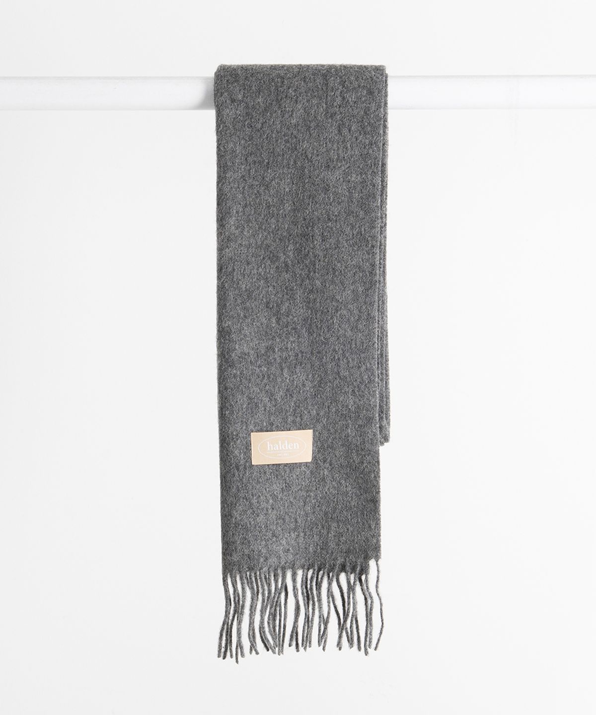 할렌(HALDEN) wool color muffler (M007_charcoal)