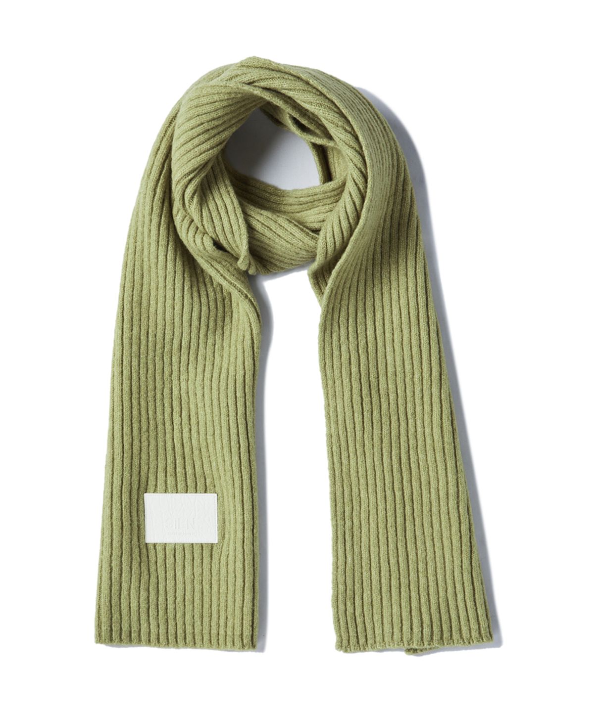 실른(SILN) Kniited muffler (YELLOW GREEN)