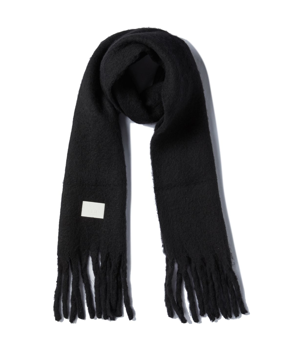 실른(SILN) Wide long muffler (BLACK)