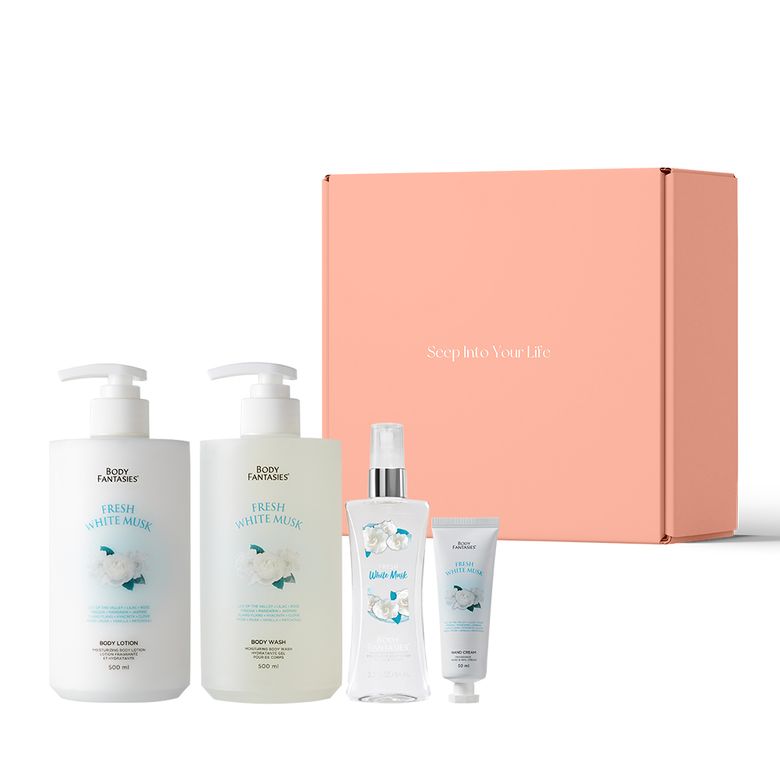 기프트 세트 워시+로션+핸드크림+바디미스트 94ml (향 선택)