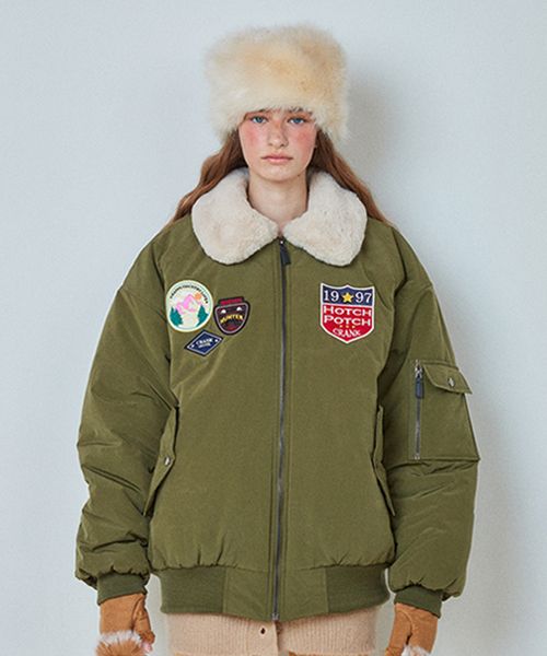 【今期大注目！】短丈！90s vintage MA-1 L ノームコア カーキ 138422902_o1.jpg?