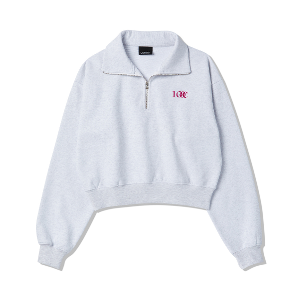 백씨(VAEKCIE) CLASSIC HALF ZIP-UP SWEAT_PINK