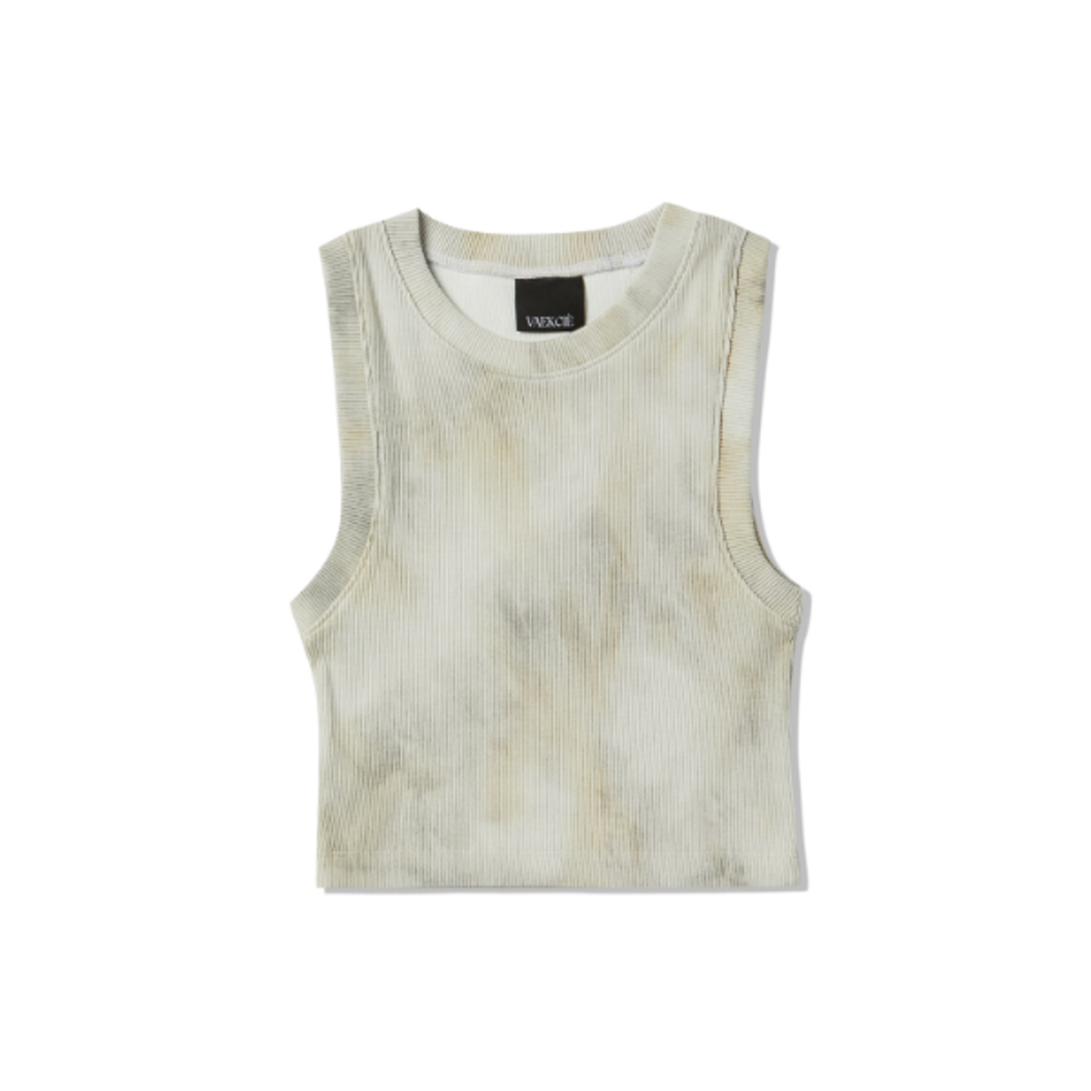 백씨(VAEKCIE) TIEDYE RIBBED SLEEVELESS TOP_BEIGE