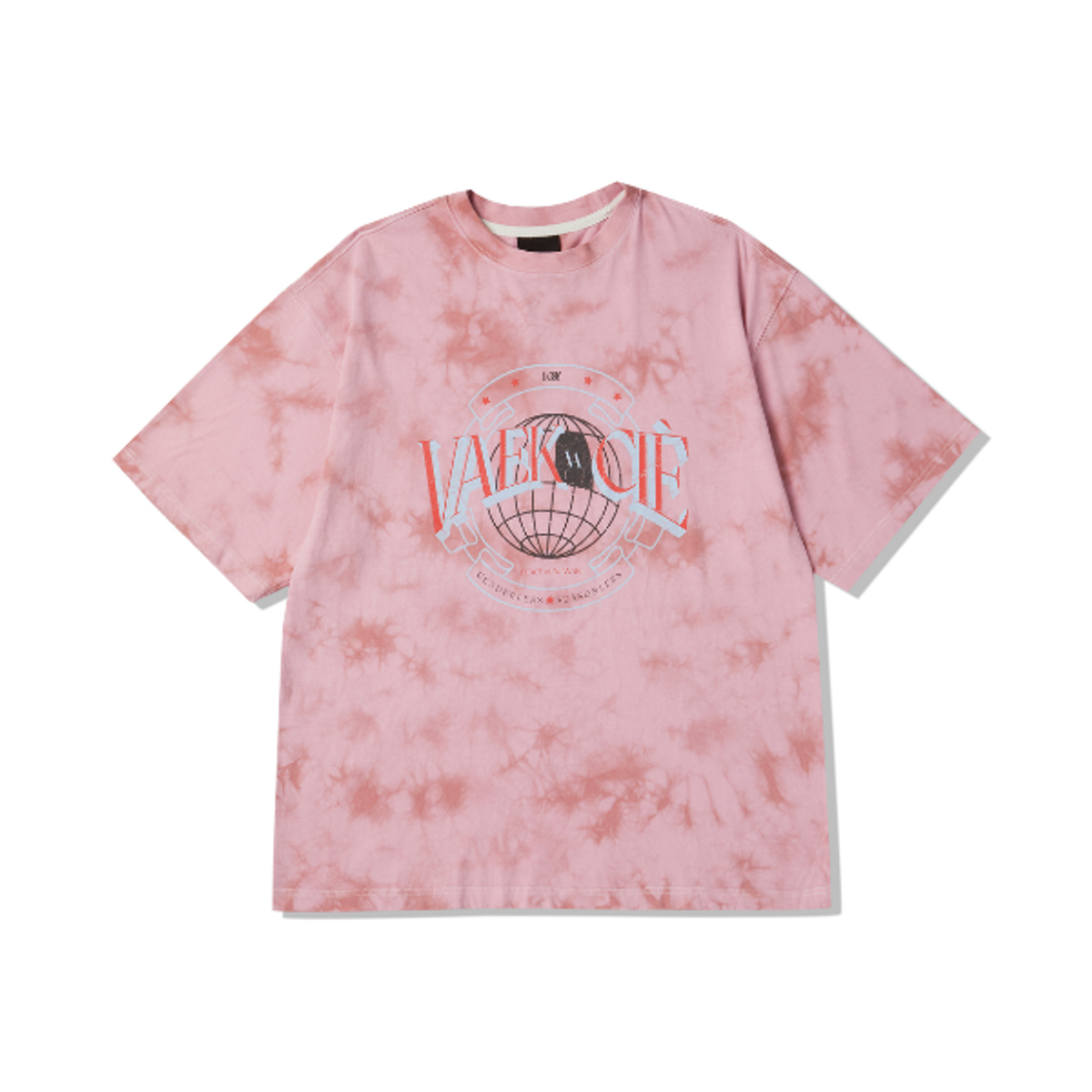 백씨(VAEKCIE) PEACE OF NO WAR WASHING T-SHIRT_PINK