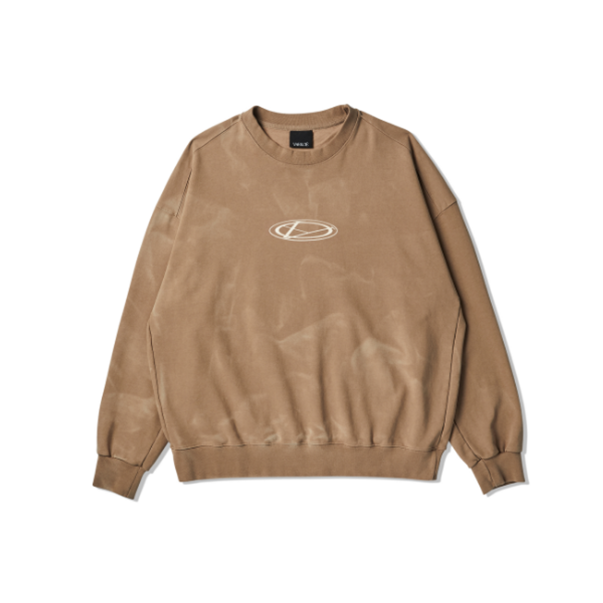 백씨(VAEKCIE) SPRAY WASHING SWEATSHIRT_BEIGE