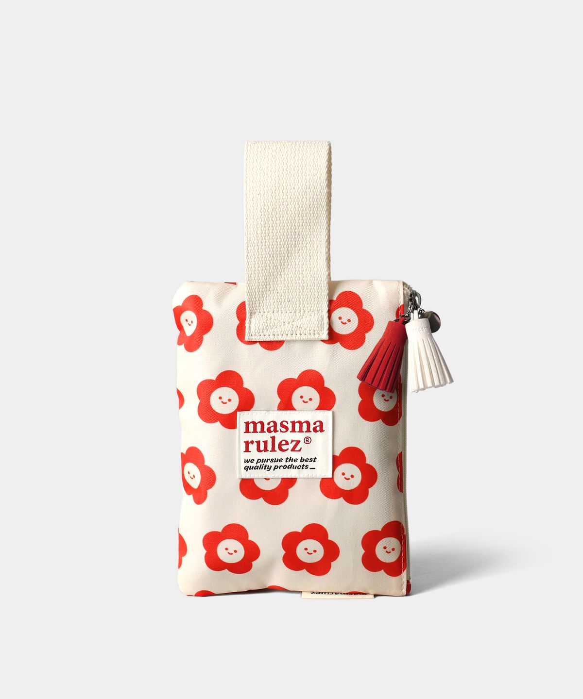 마스마룰즈(MASMARULEZ) Strap pouch _스마일 플라워