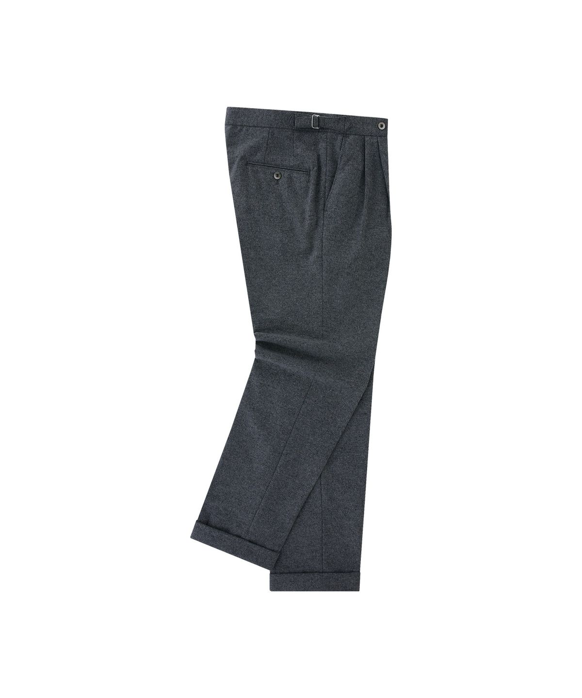 벨리프(BELLIEF) Wool Flannel adjust pants (Gray)