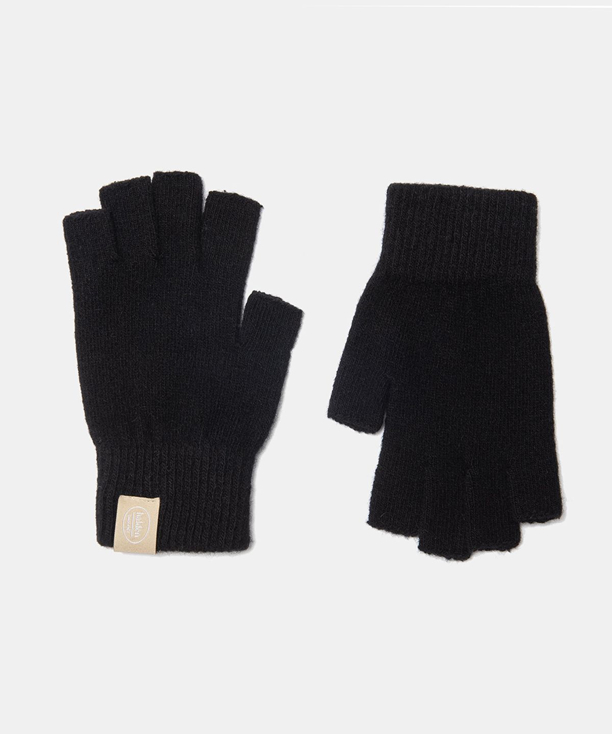 할렌(HALDEN) wool fingerless gloves (G002_black)
