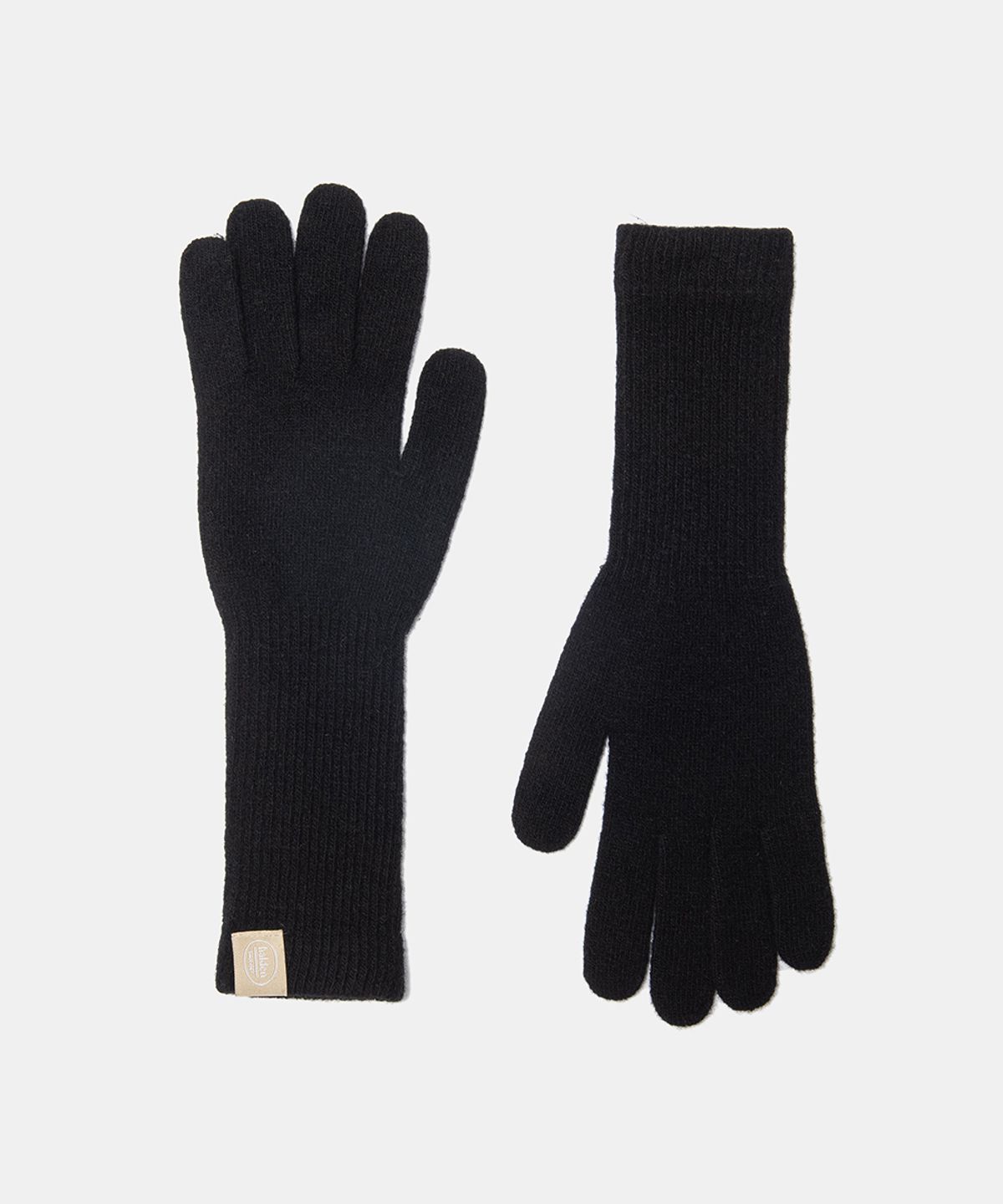 할렌(HALDEN) basic long wool gloves (G003_black)