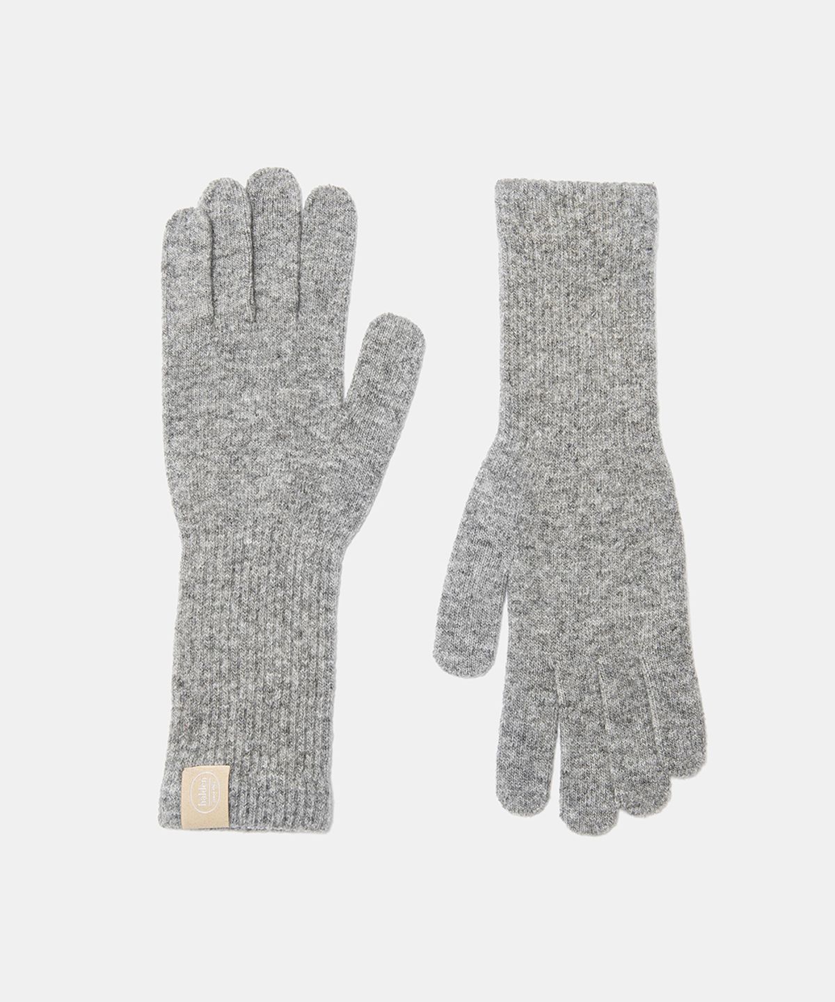 할렌(HALDEN) basic long wool gloves (G003_grey)