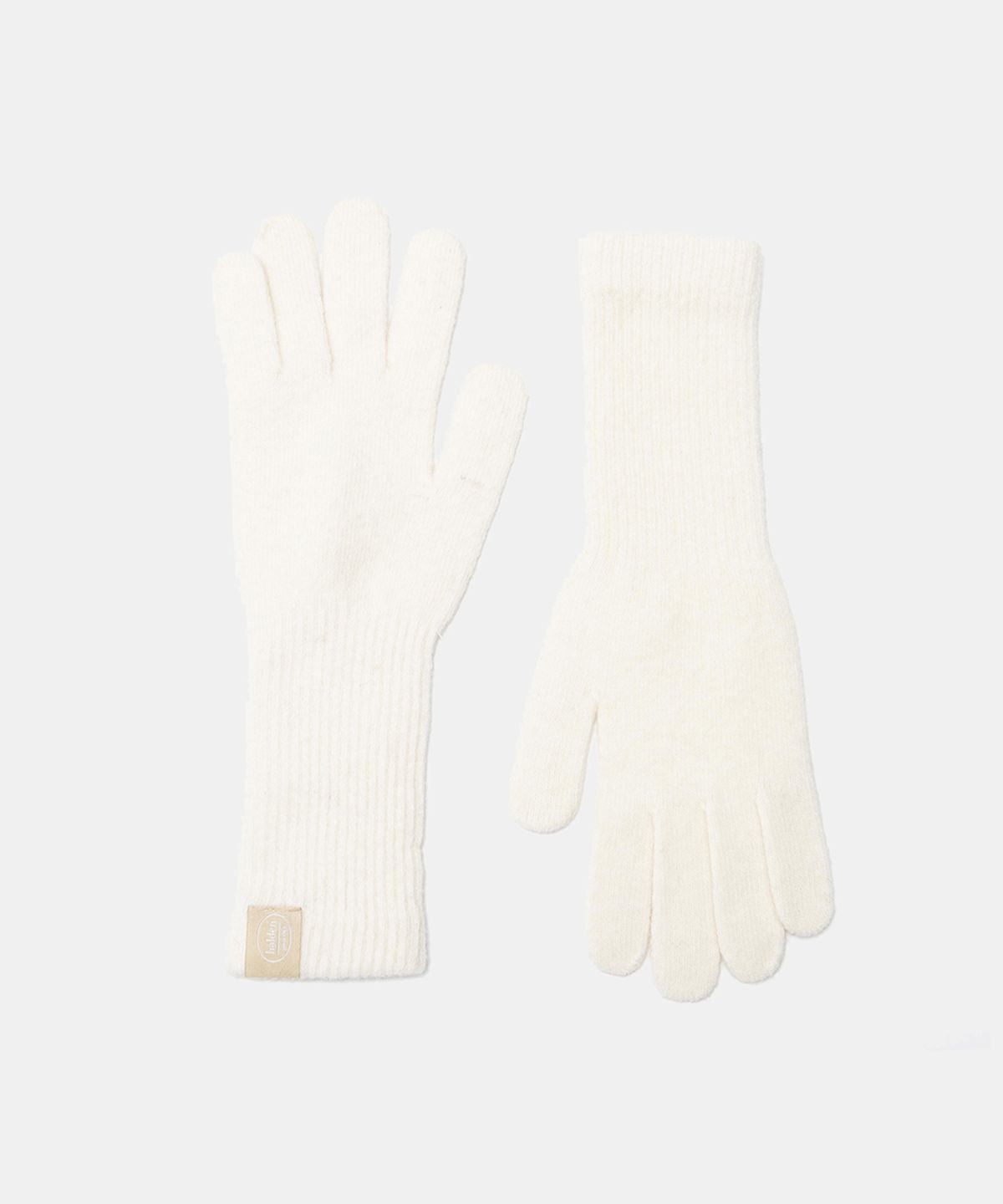 할렌(HALDEN) basic long wool gloves (G003_ivory)