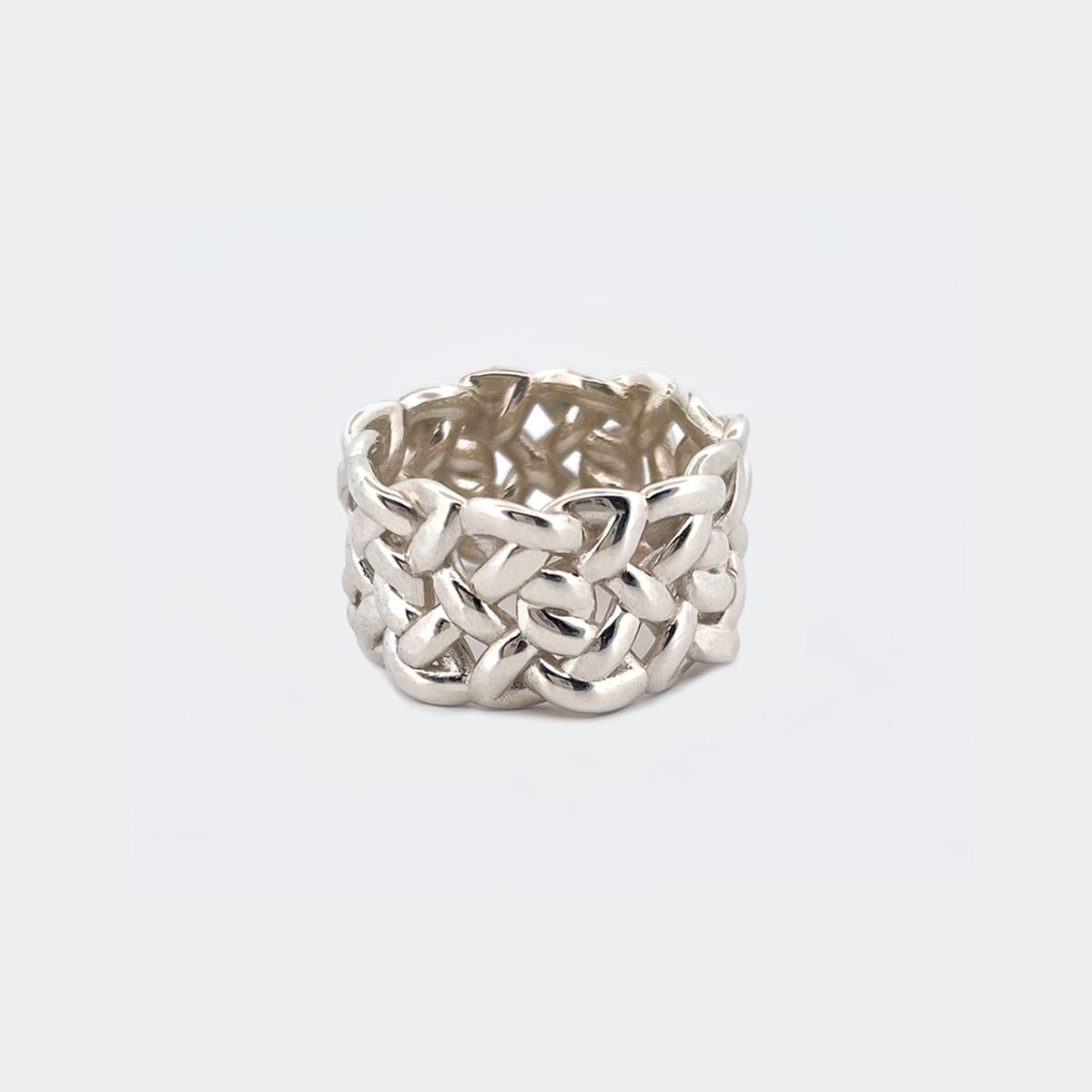 스쿠도(SCUDO) twist square tube ring