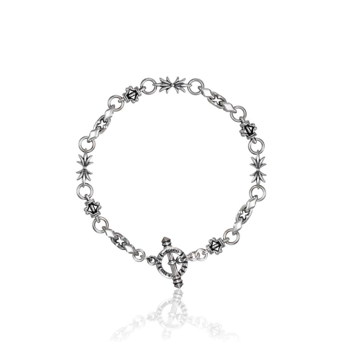 스쿠도(SCUDO) signature link bracelet [slim]