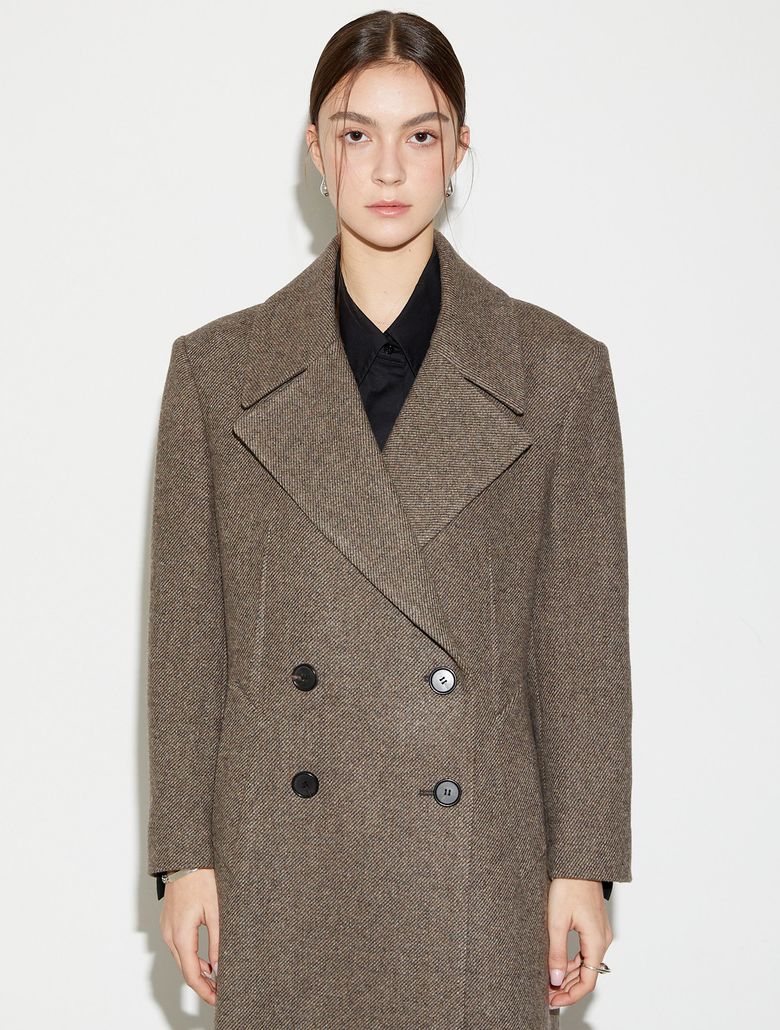 Oversized Twill Wool Coat 오버사이즈 트윌 울 코트