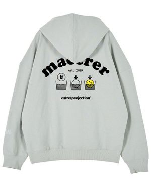 마세레 오버핏 드롭숄더 후디_민트