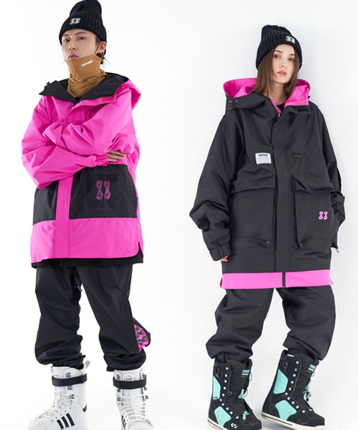 88리미티드(88LIMITED) J-4 GRORY (BLK.PINK)