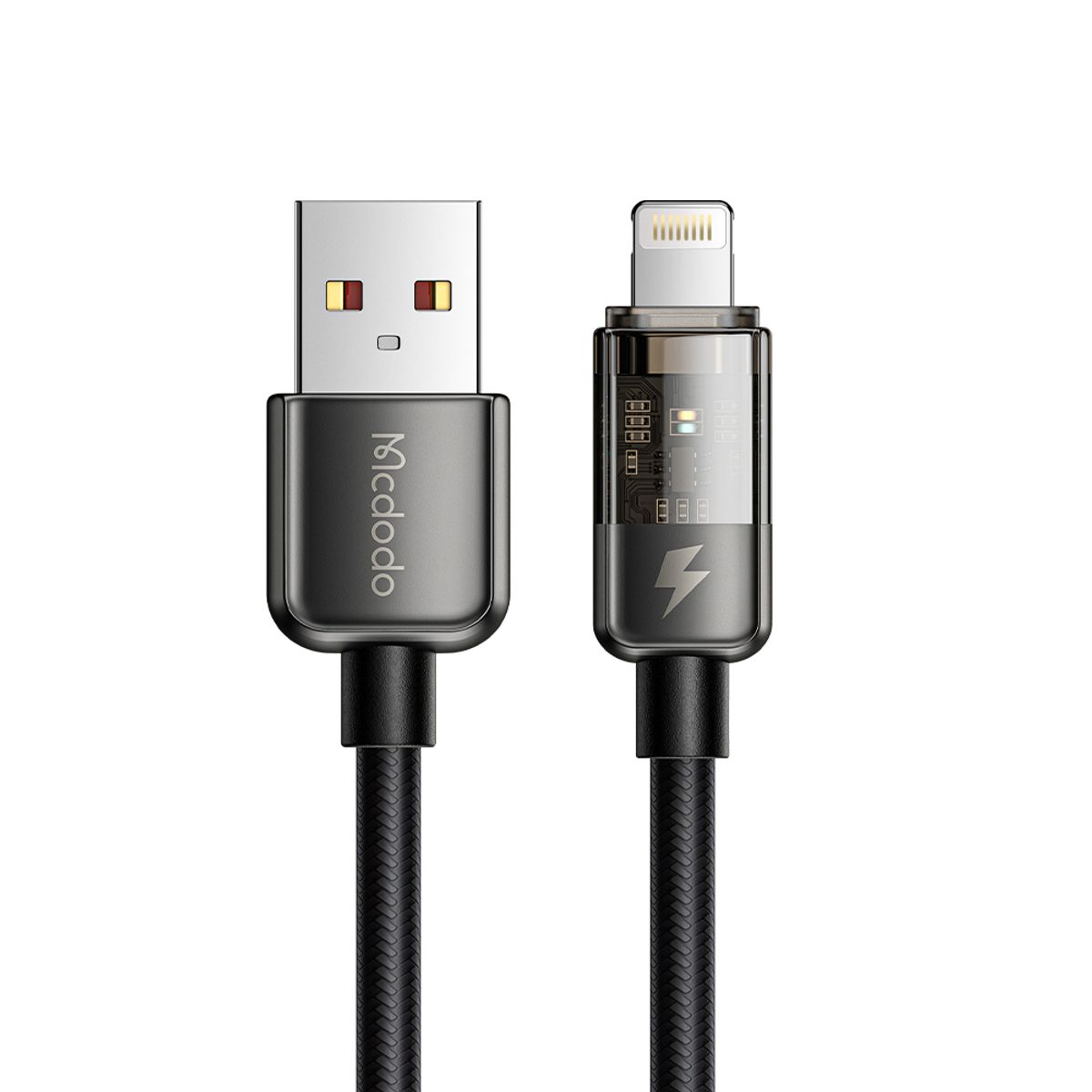 맥도도(MCDODO) 아이스 프로 자동전류차단 USB-A to 8핀 고속충전 케이블 CA314