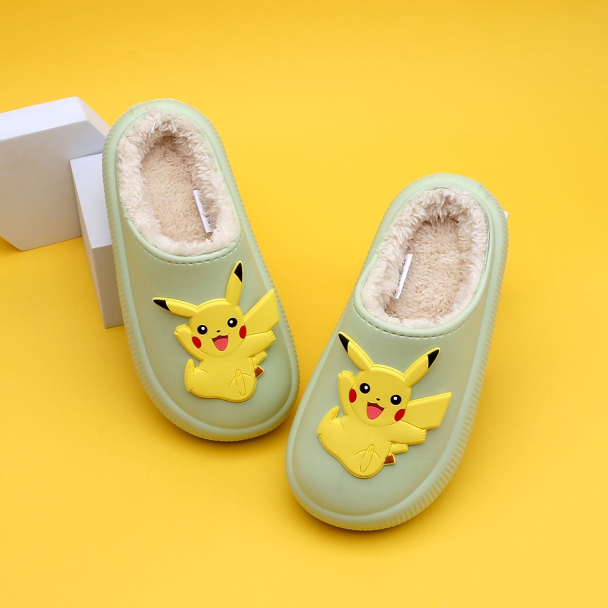 포켓몬스터 키즈(POKEMONKIDS) 피카츄 해시 방한슬리퍼