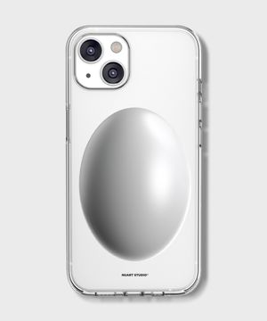 [OVAL 004] 아이폰/갤럭시 지오메트릭 컬렉션 디자인 투명 젤하드케이스
