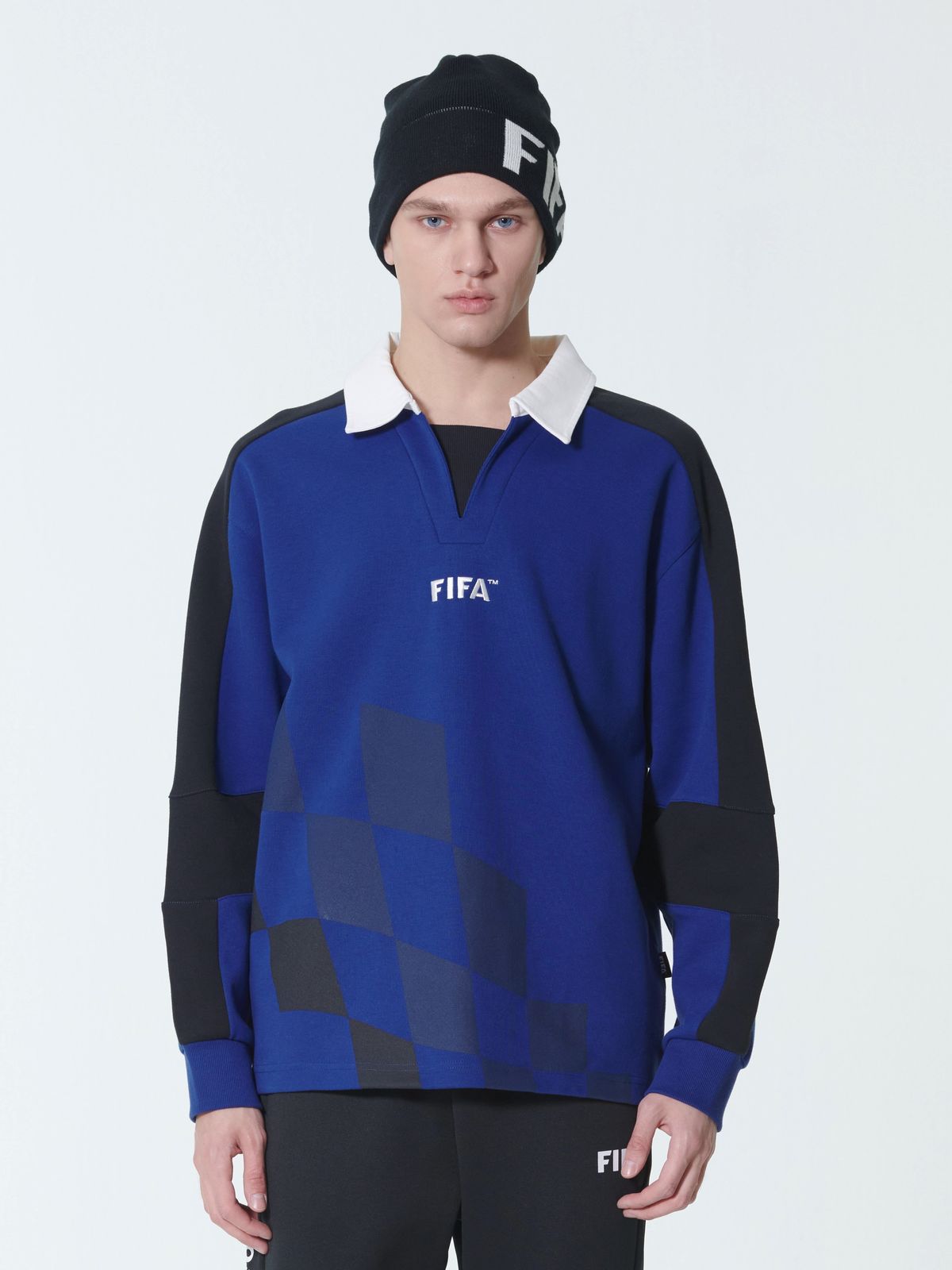 피파 1904(FIFA 1904) 카라 티셔츠 블루(FF24TL22U_220)