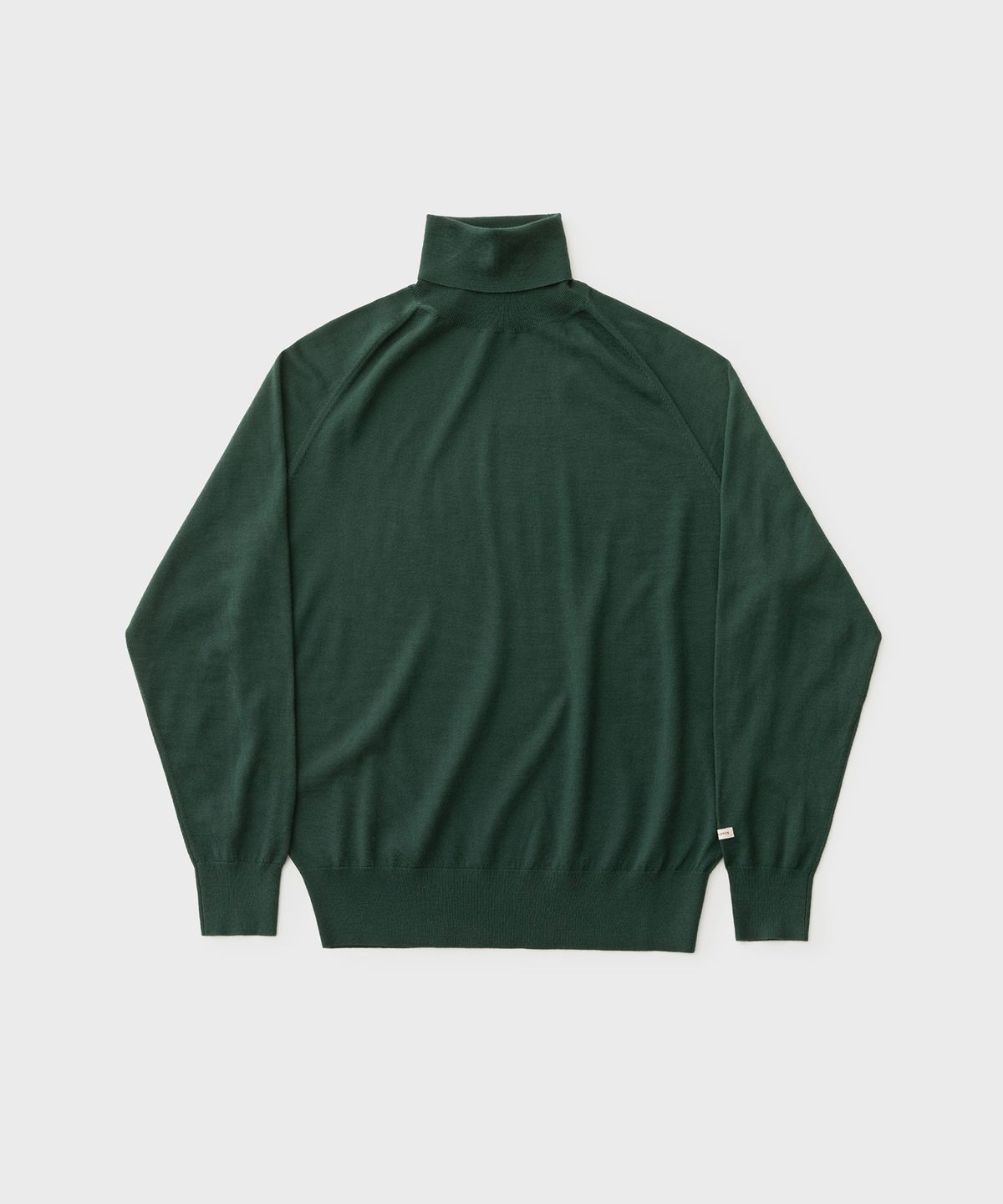 어나더 오피스(ANOTHER OFFICE) Scape-Turtleneck Knit (Pine)