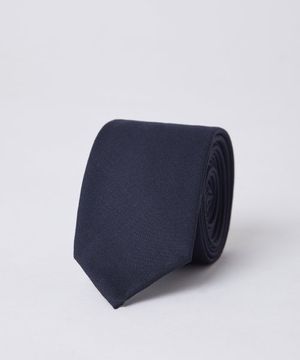 울 슬림 타이 DARK NAVY