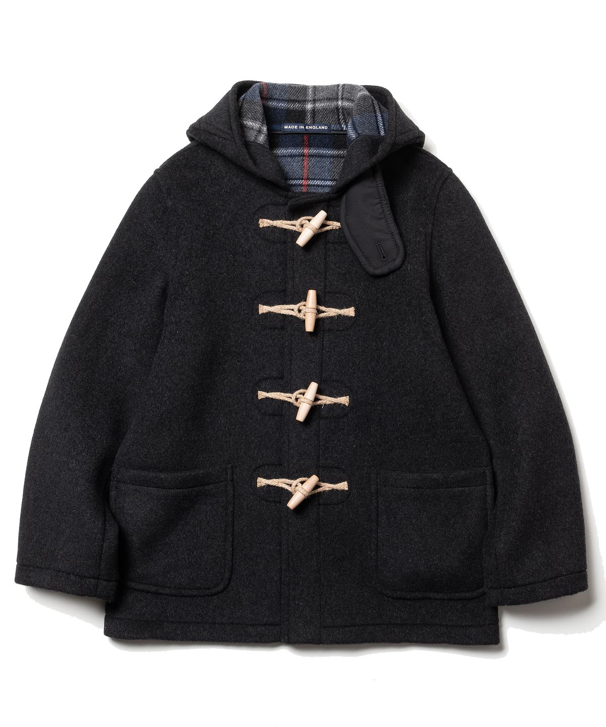 런던트레디션(LONDONTRADITION) Martin SLM NYNF Duffle Coat - Charcoal Mcrae 182