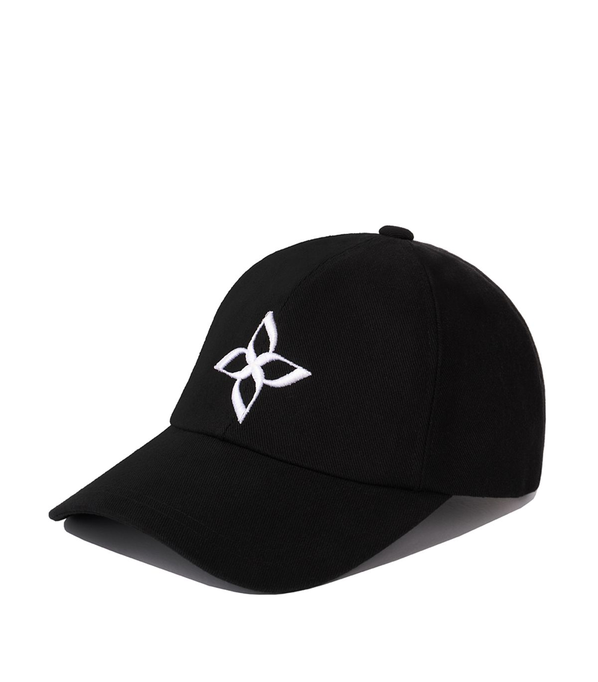 바이브레이트(VIBRATE) BLACK LINE - HUGE V-TURN BALL CAP (BLACK)