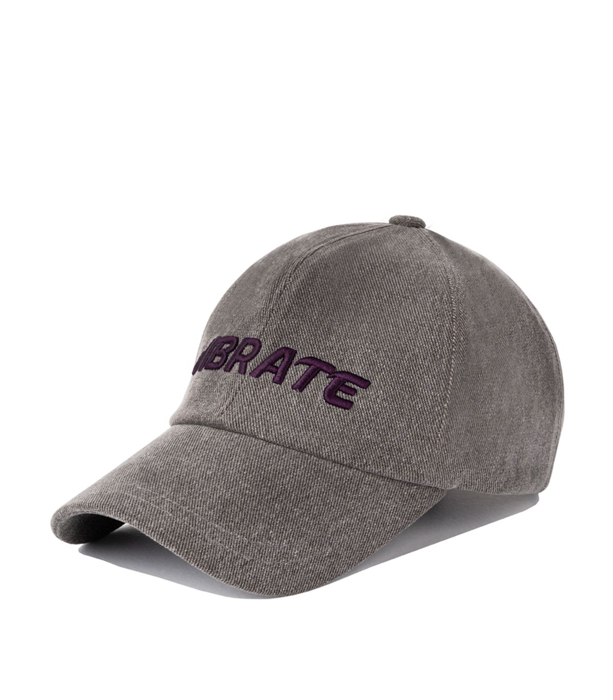 바이브레이트(VIBRATE) VIBRATE - NIRVANA PIGMENT WASHING BALL CAP (GRAY)