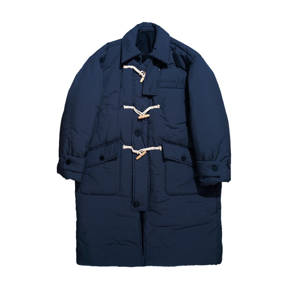 MUSINSA | NONFLOOR Morning Duffel Padding Coat Navy