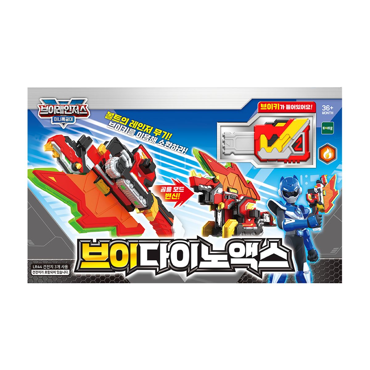 토이트론(TOYTRON) 미니특공대-브이레인저스-합체무기-브이다이노액스